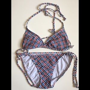 Old Navy Checkered Bikini